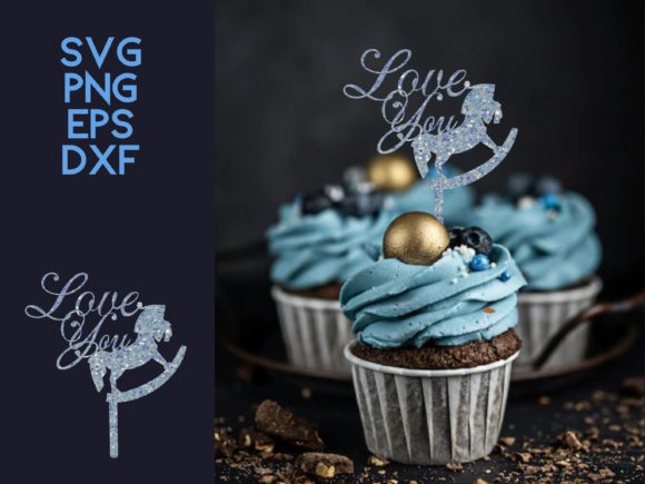 A Digital Seller’s Look at the Love You Horse Cake Topper SVG