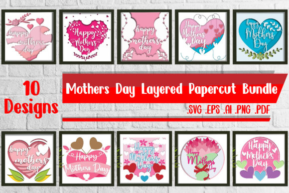 A Mother's Day Laser-Cut Design Bundle for Brand Storytelling