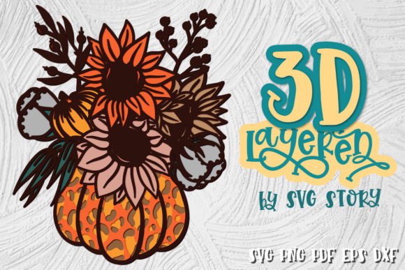 A Versatile Laser Cut Pumpkin Design for Autumn Crafts