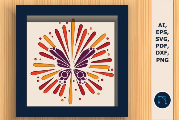 Evaluating Butterfly with Firework SVG for Embroidery Projects