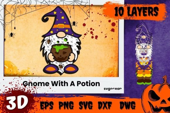 Gnome with a Potion 3D SVG: A Designer's Honest Review